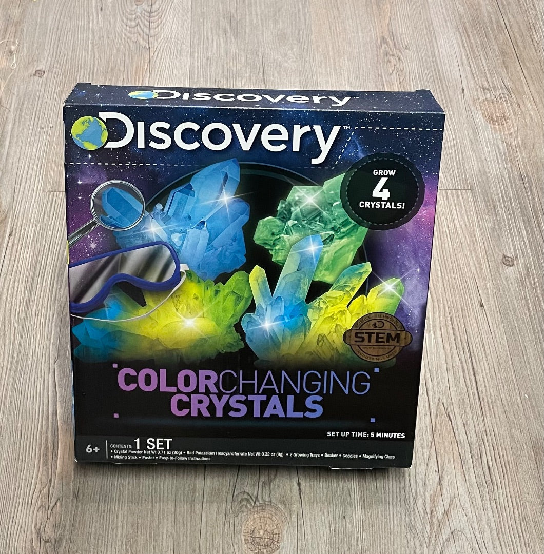 Multi Colour STEM Coloring Changing Crystals, 6Y+