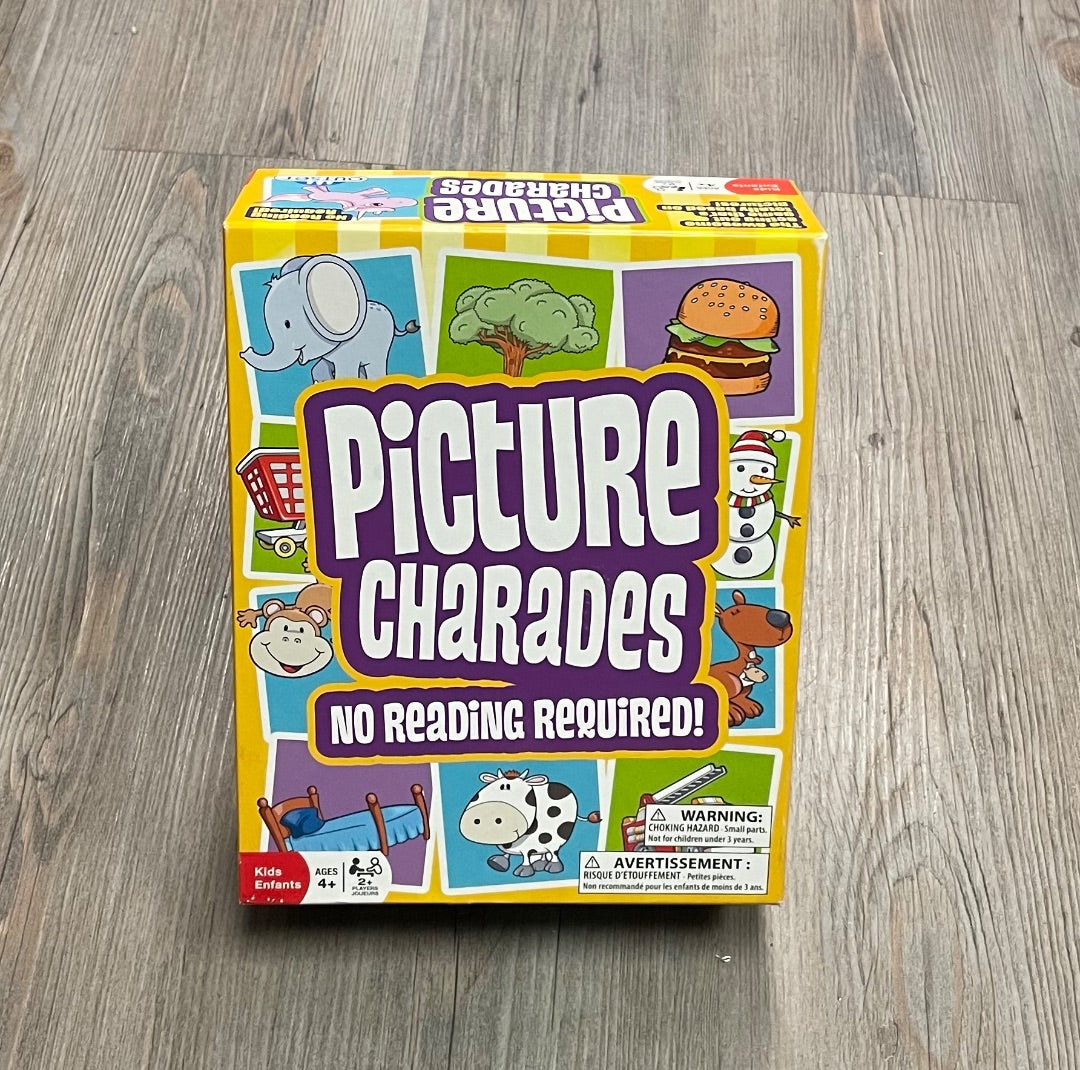 Multi Colour Outset Picture Charade, 4Y+