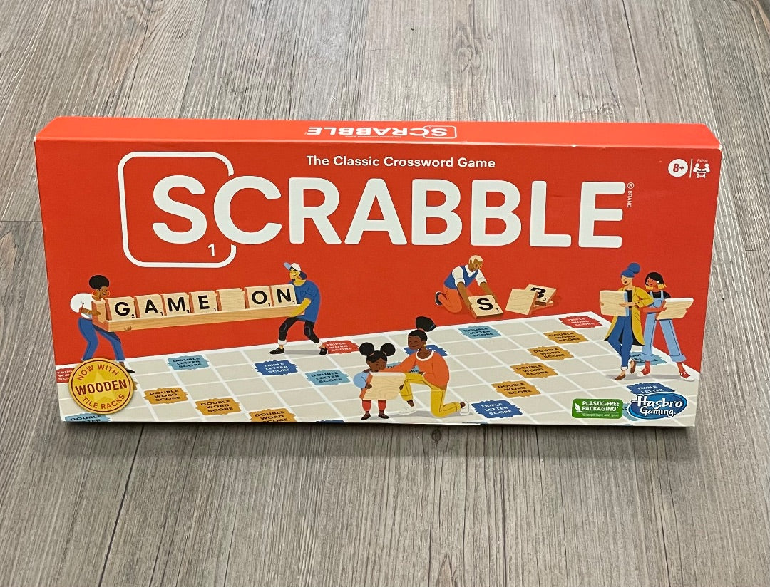 Orange Hasbro Scrabble Classic, 8Y+
