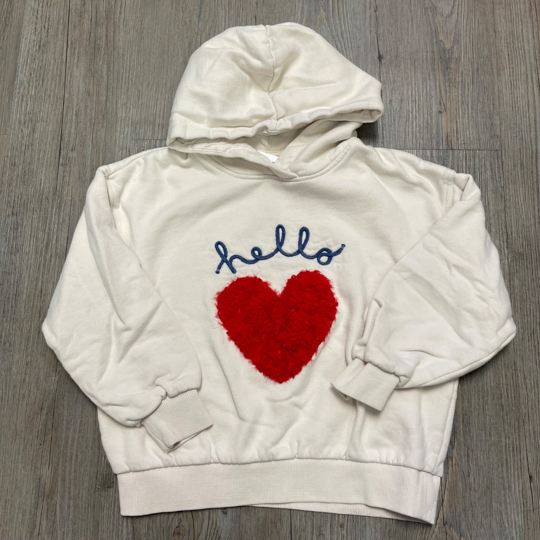 Beige Les Essentiels De Monoprix Pullover Hoodie, 8Y