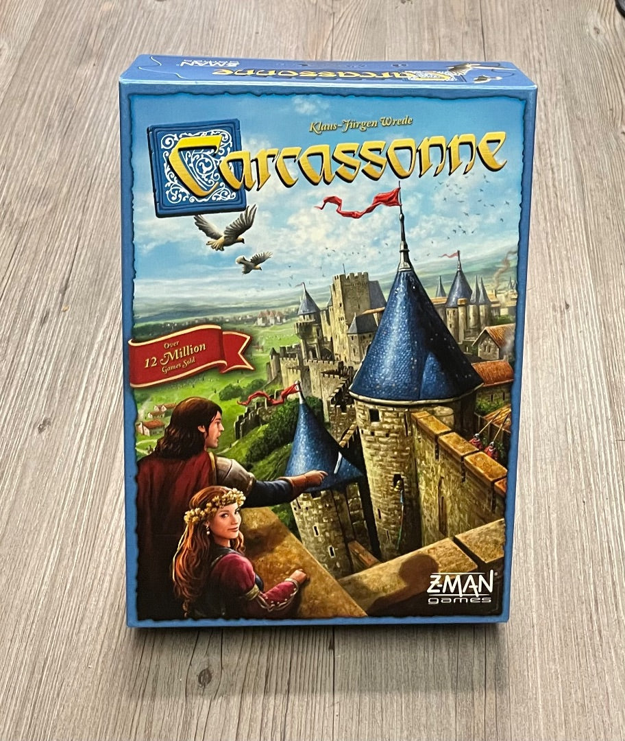 Multi Colour Z-Man Carcassonne Game, 7Y+