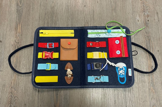 Navy Esjay Felt Busy Board