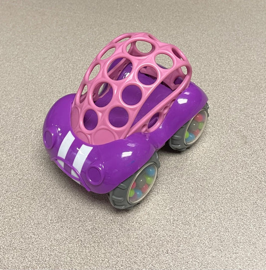 Purple Oball Baby Car, 3 Months