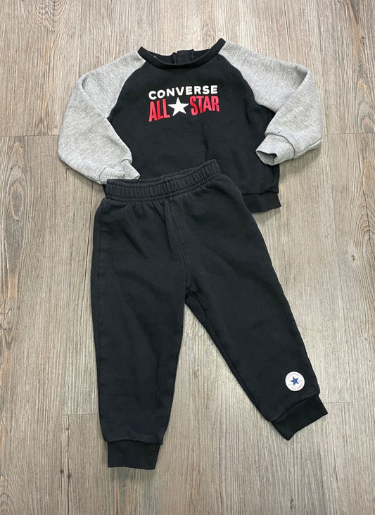 Black Converse Sweat Set, 24M
