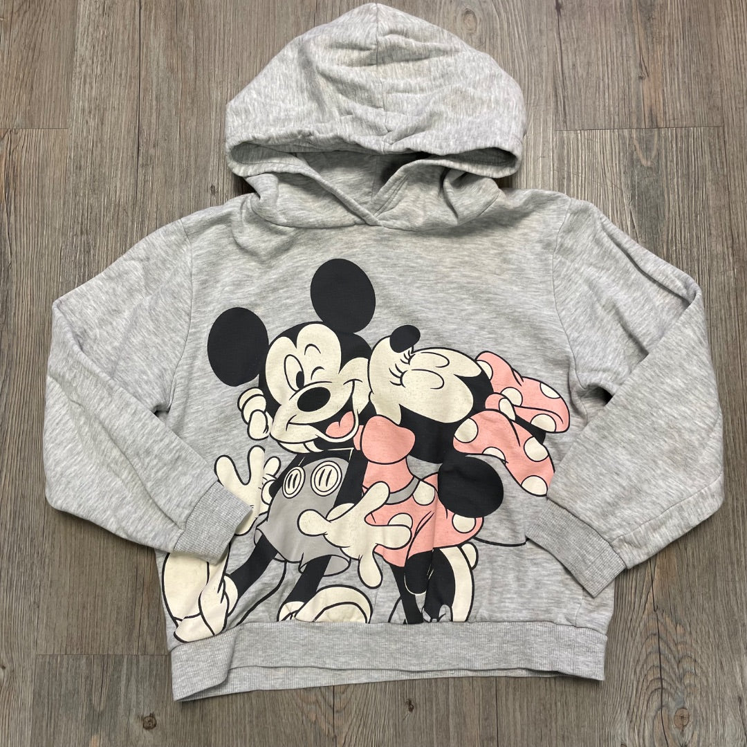 Minnie Print H&M Pullover Hoodie, 7-8Y