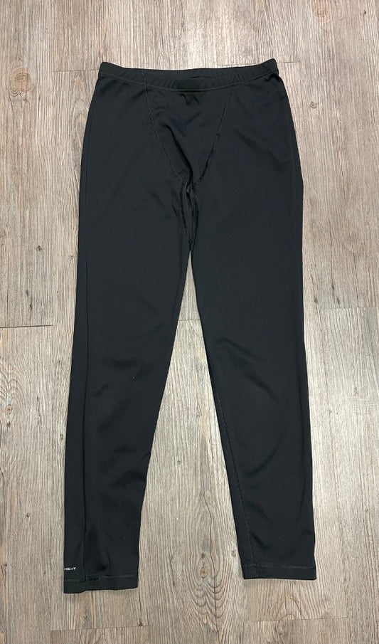 Black Columbia Base Layer Bottom, 14-16Y
