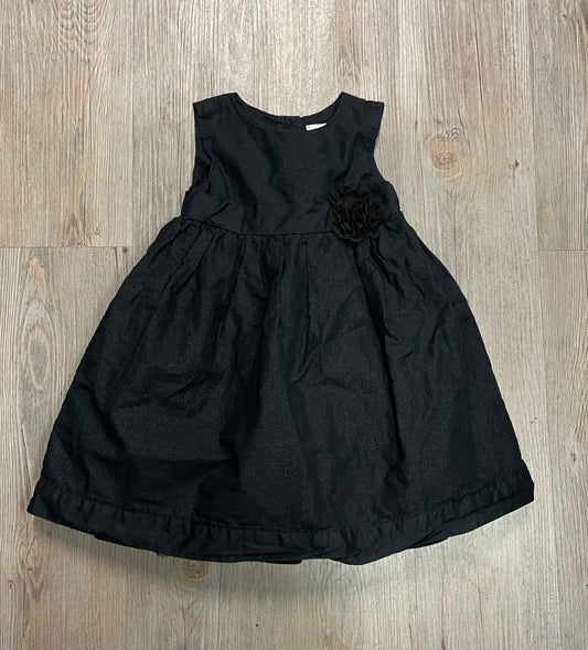 Black Gymboree SSL Dress, 18-24M