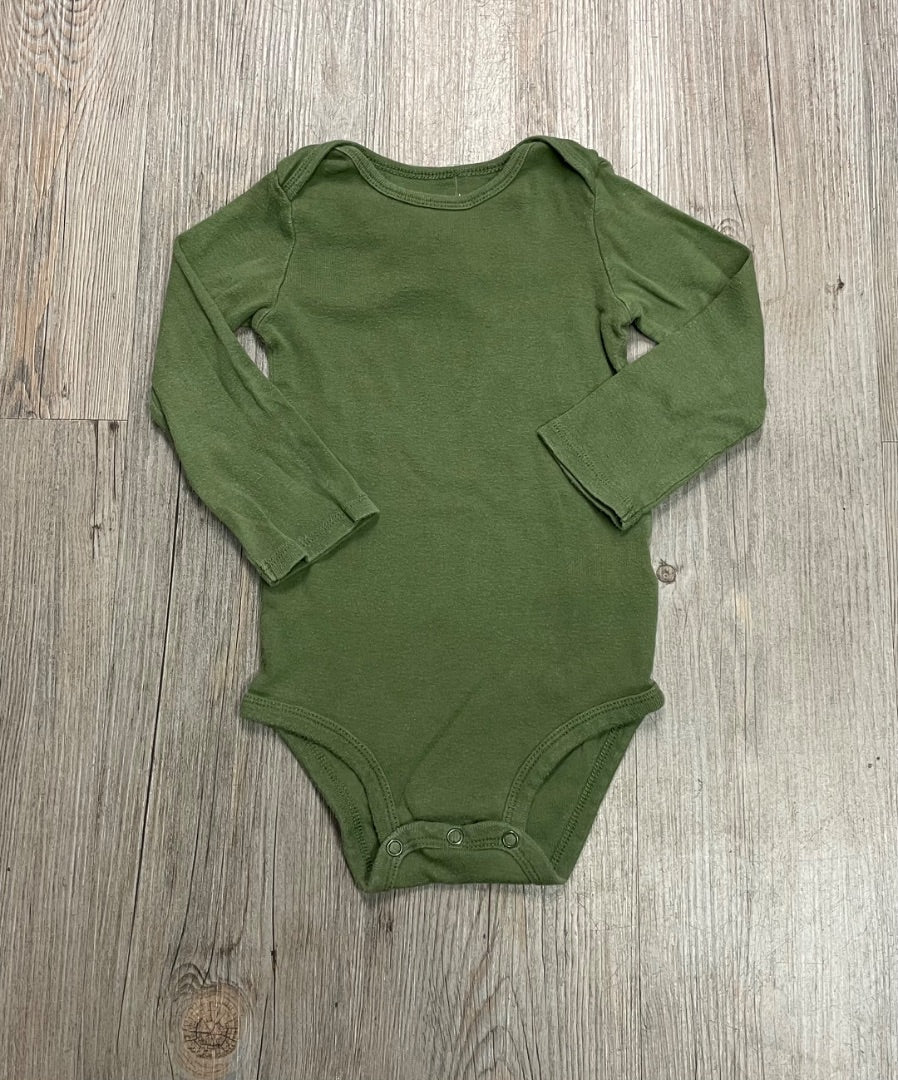 Green Carters LS Onesie, 24M