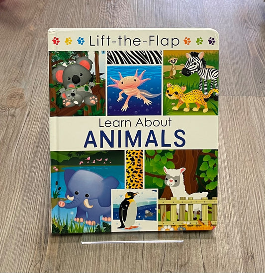 Multi Colour  Learn About Animals, Hardcover