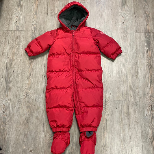 Red Gap Downfill Snow Suit, 12-18M