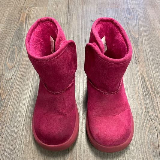 Pink Joe Fresh Cozy Boots, 9T