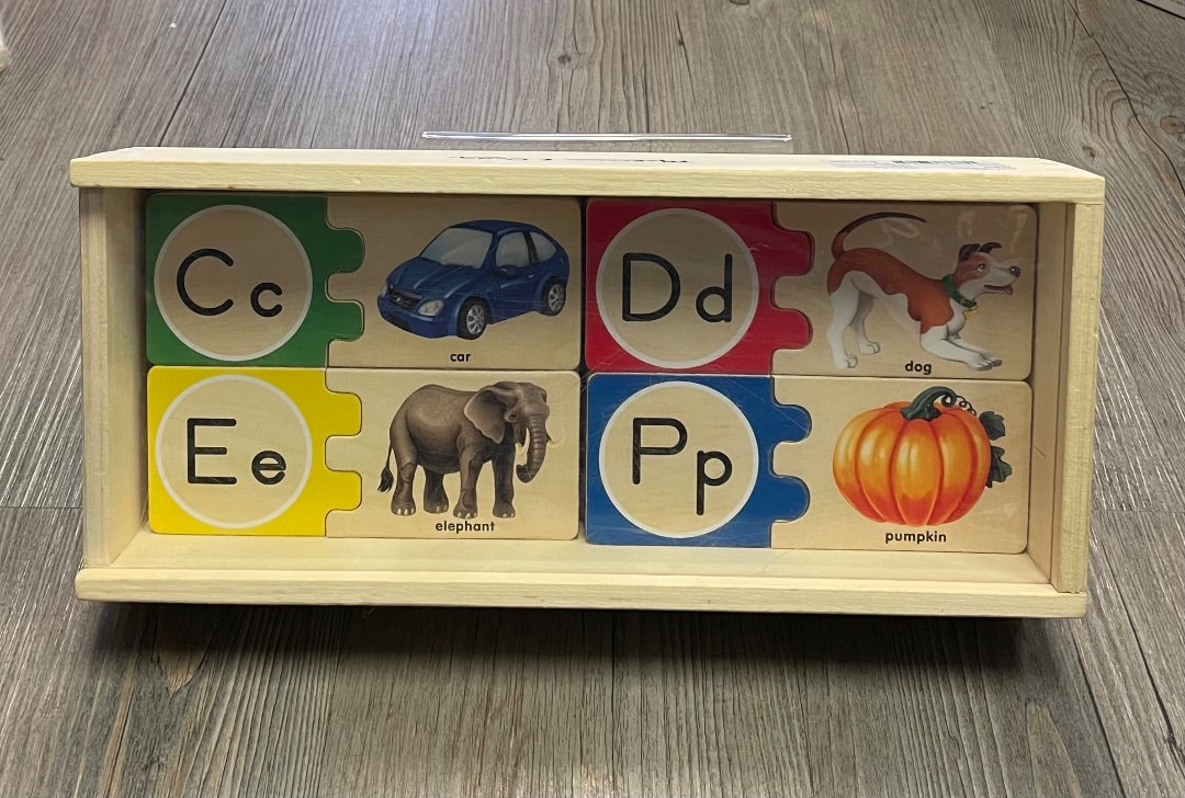 Multi Colour M&D Alphabet Letter Puzzle, 4Y+