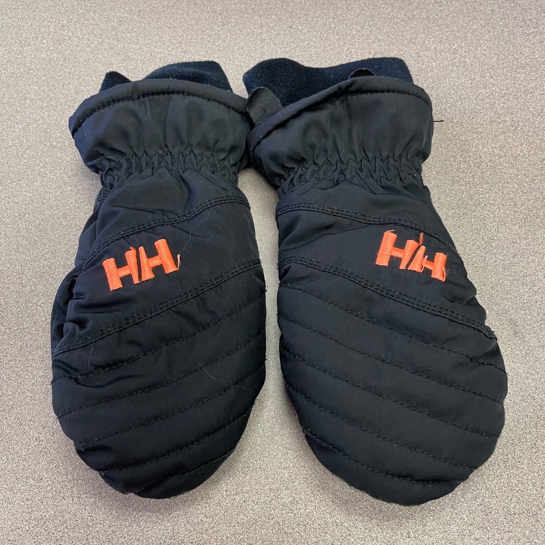 Black Helly Hansen Winter Mitts, 8Y