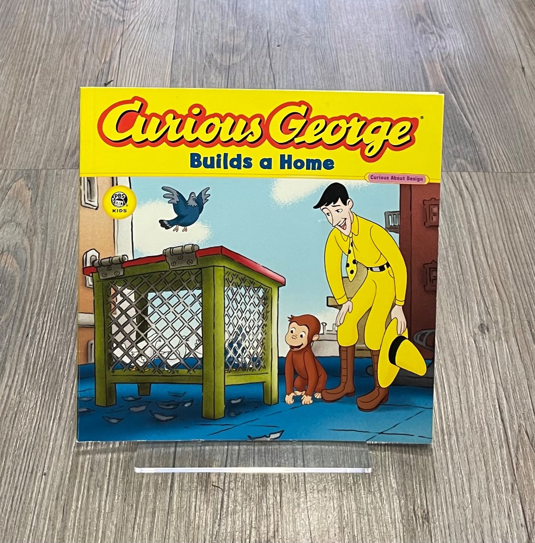 Yellow Curious George Builds a Home, Paperback