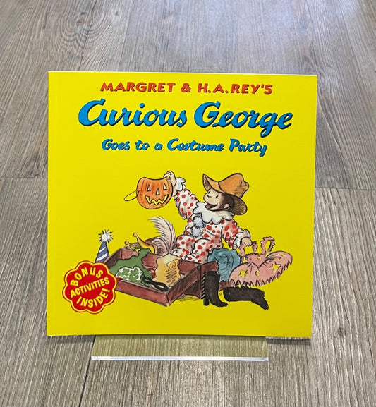 Yellow Curious George Goes to a Costume Party, Paperback
