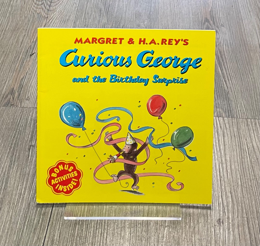 Yellow Curious George Birthday Surprise, Paperback