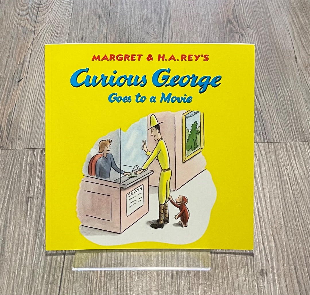 Yellow Curious George Goes to a Movie, Paperback