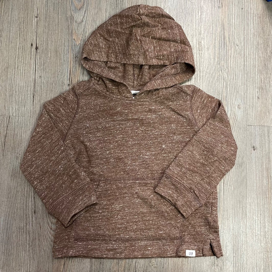 Brown Gap Pullover Hoodie, 2Y