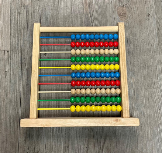 Multi Colour M&D Abacus, 3Y+