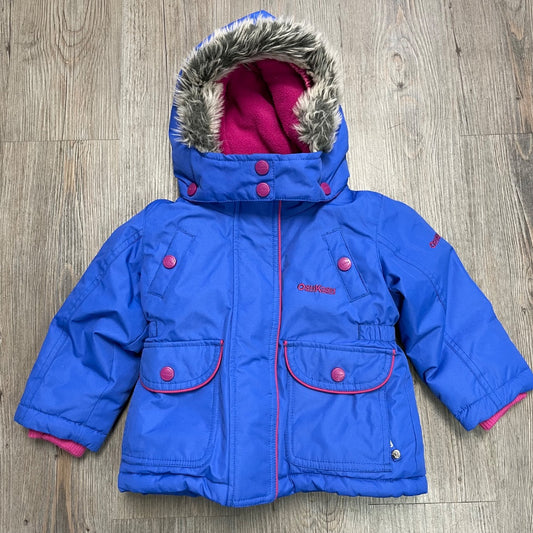 Blue Pink Oshkosh Winter Jacket, 18M