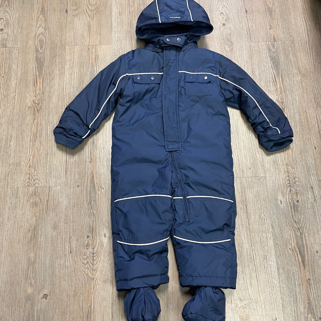 Navy Gap Downfill Snow Suit, 18-24M