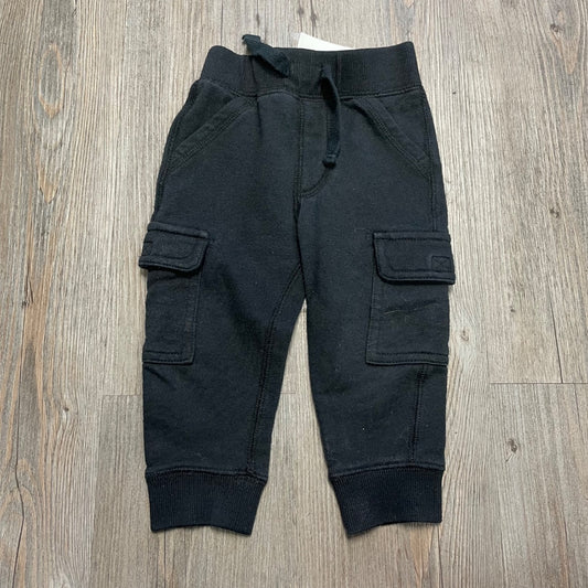 Black Koala Kids Cargo Pants, 9-12M
