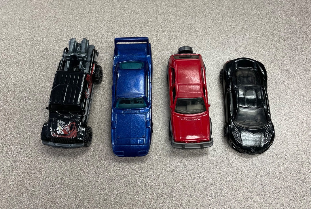Multi  4 pcs Hot Wheels