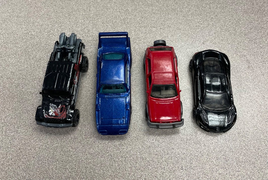Multi  4 pcs Hot Wheels