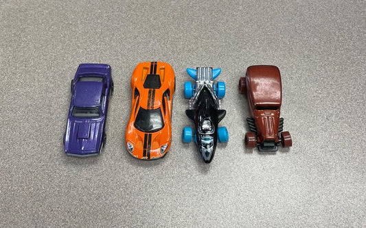 Multi  4 pcs Hot Wheels
