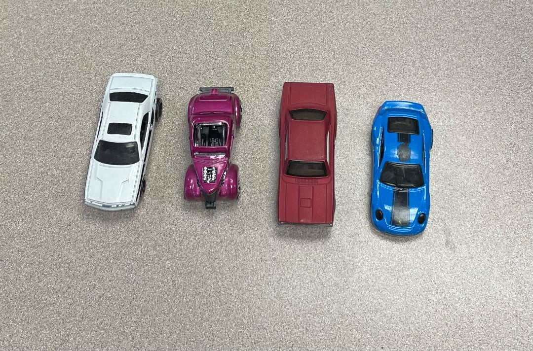 Multi  4 pcs Hot Wheels