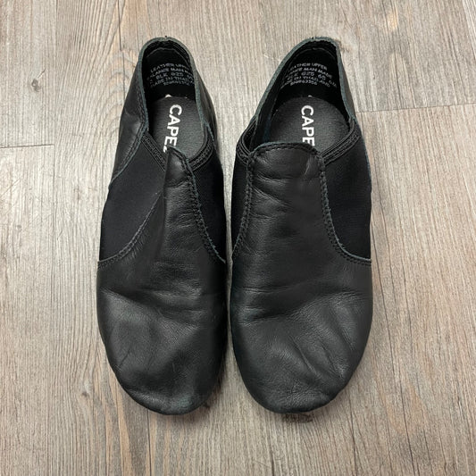 Black Capezio Jazz Shoes, 6Y