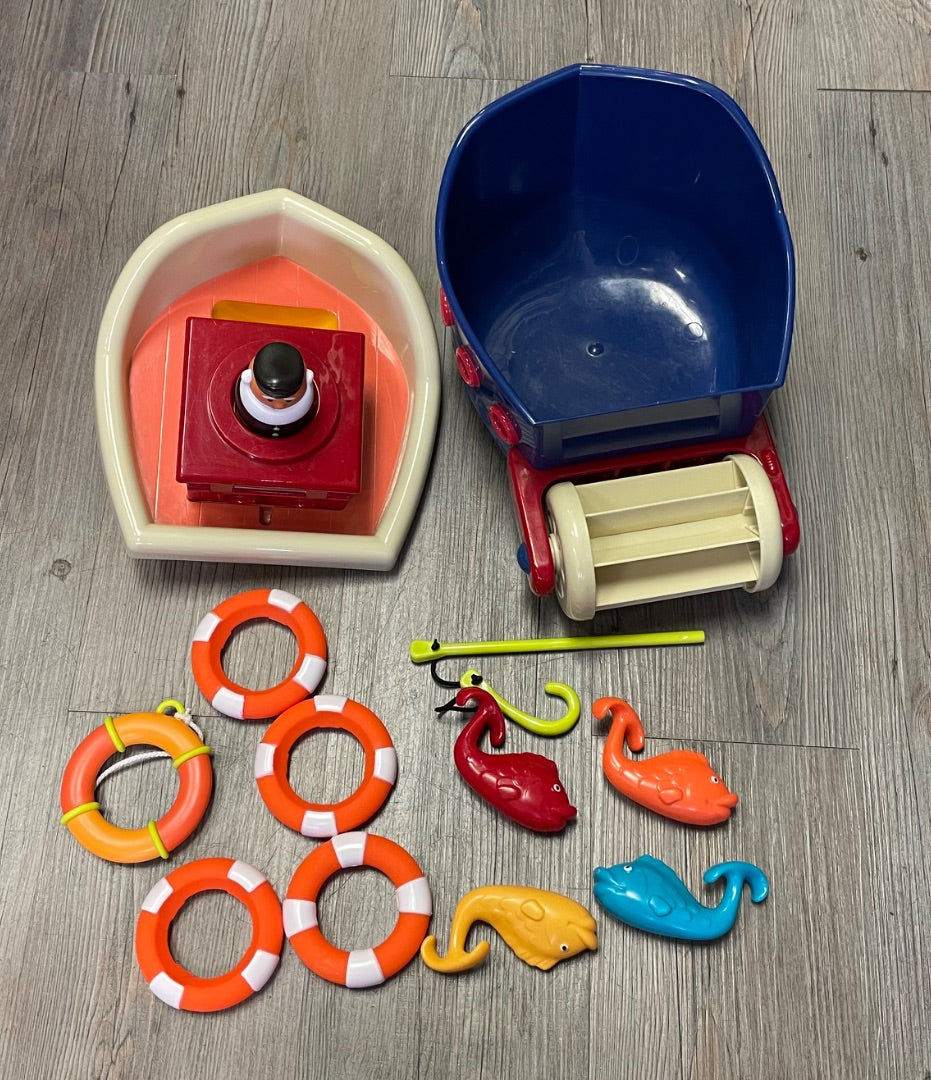 Multi Colour Btoys Bath Toys Set Fish & Splish, 1Y+