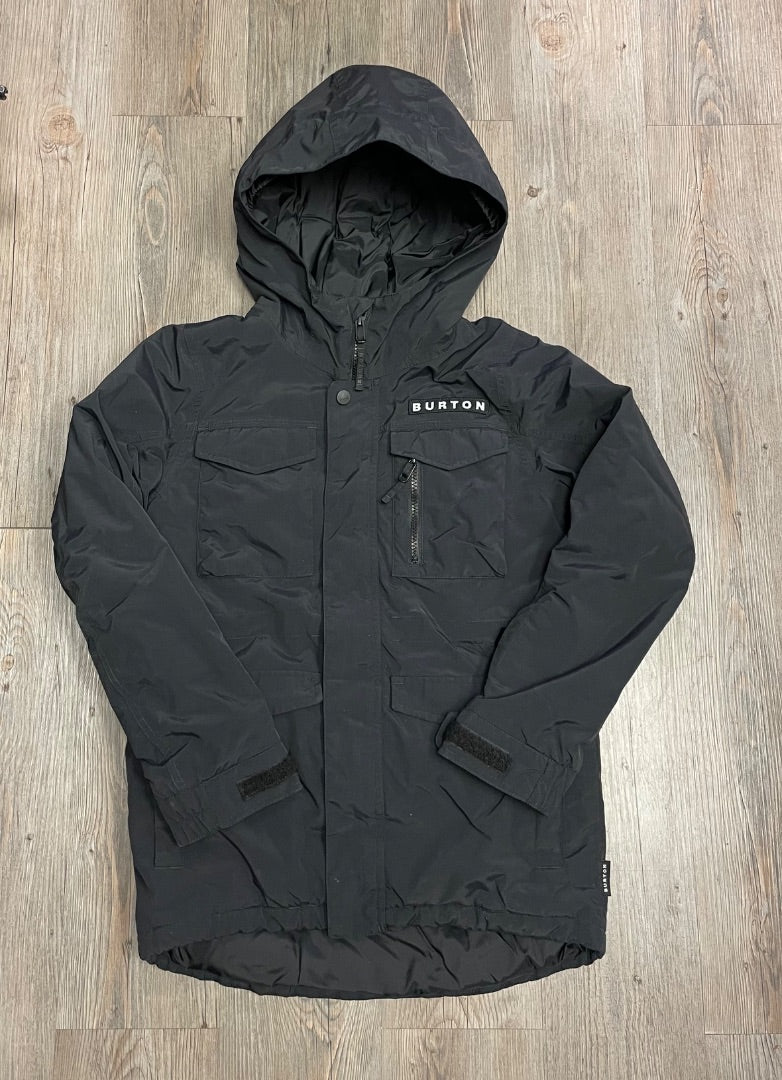 Black Burton Winter Ski Jacket, 10Y