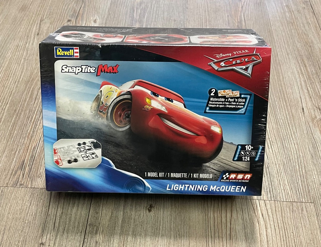 Red Revell Snap Tite Max Lightning McQueen Car Costume, 10Y+