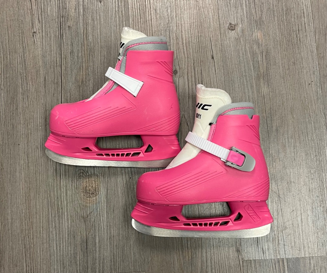 Pink VIC Hockey Skates, 10T-11Y