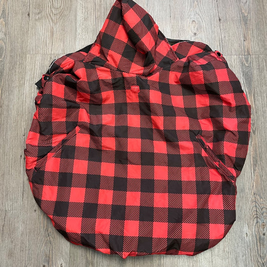 Plaid Jolly Jumper Baby Carrier Winter Cover, Pre-owned