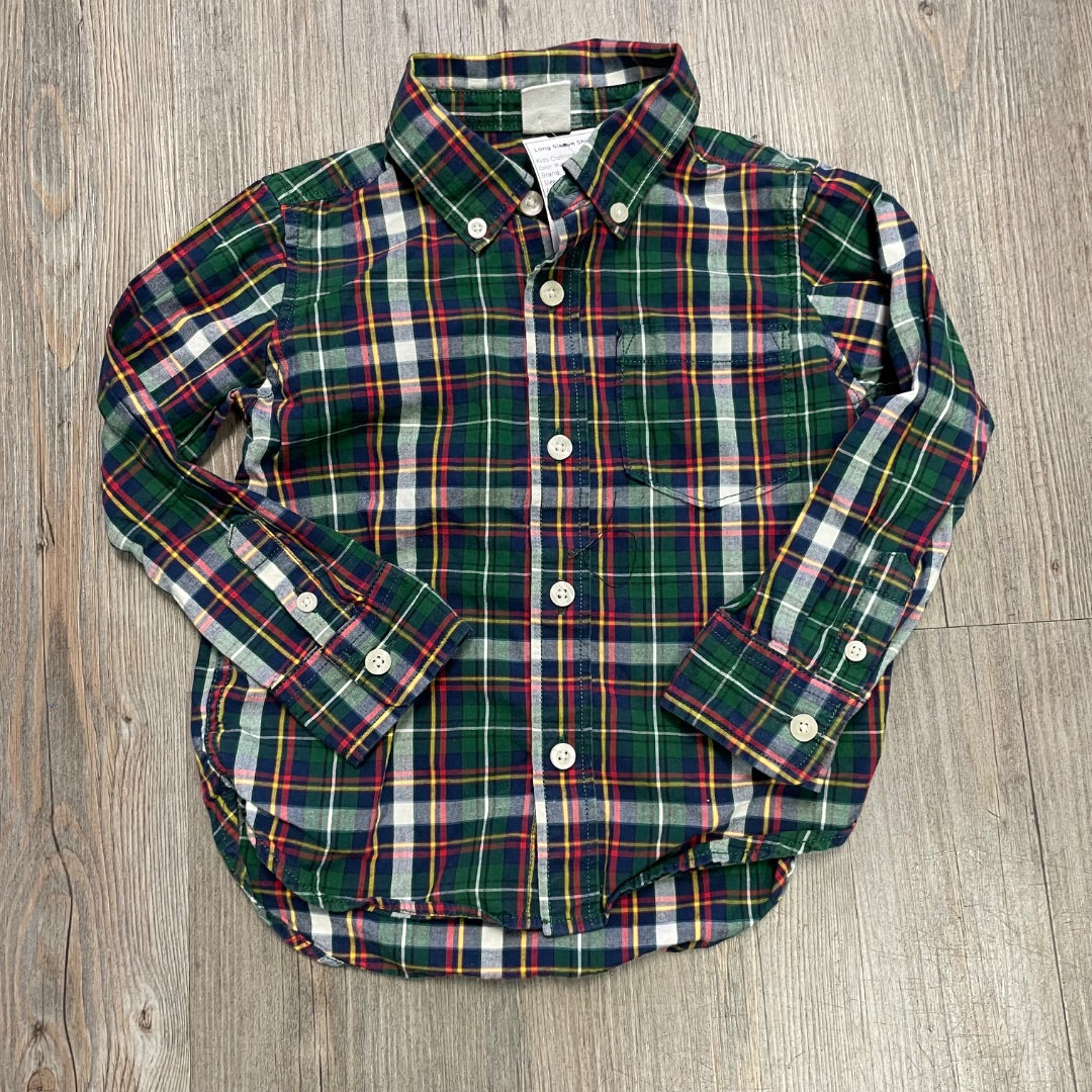 Multi Colour Gap Long Sleeve Shirt,3Y