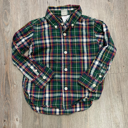 Multi Colour Gap Long Sleeve Shirt,3Y
