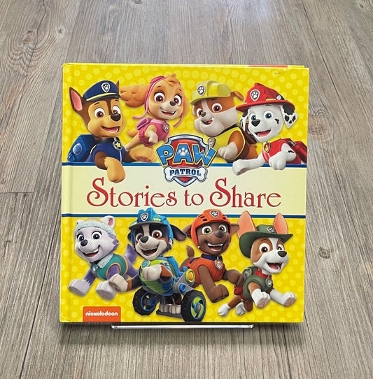 Multi Colour Paw Patrol Stories to Share, Hardcover