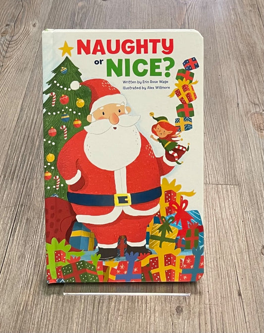 Multi Colour  Naughty of Nice?, Boardbook