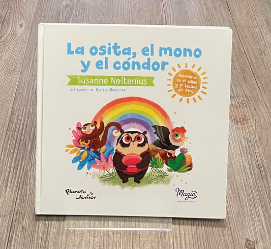 Multi Colour Spanish La osita, el mono y el condor, Hardcover