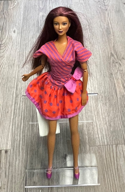 Multi Colour Barbie Purple Lipstick, 11 inch