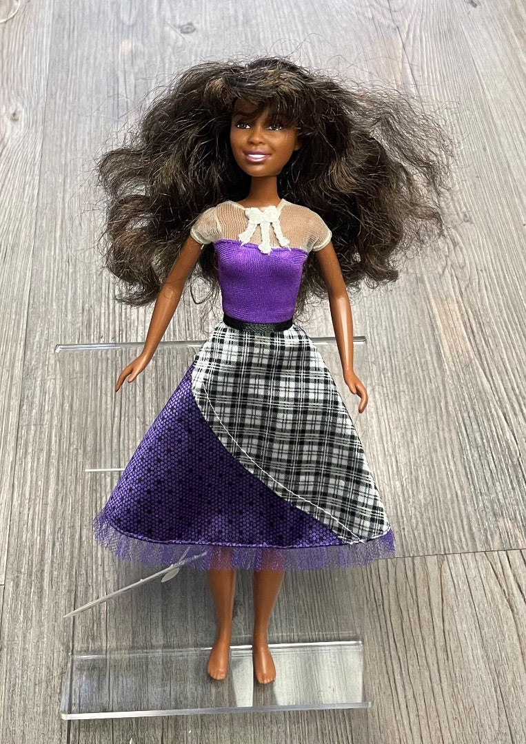 Multi Colour Barbie Bangs, 10 inch