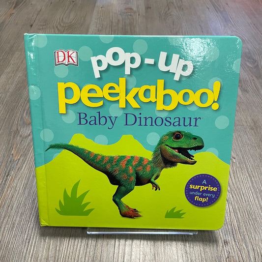 Multi Colour  Pop - Up Peekaboo! Baby Dinosaur, Boardbook