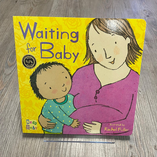 Multi Colour  Waiting For Baby, Boardbook