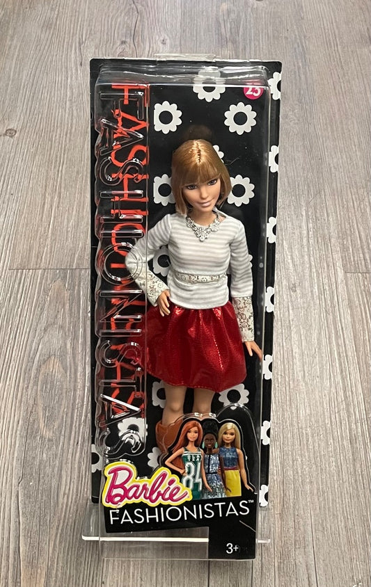 Stripe Red Dress  Barbie Fashionistas, 3Y+