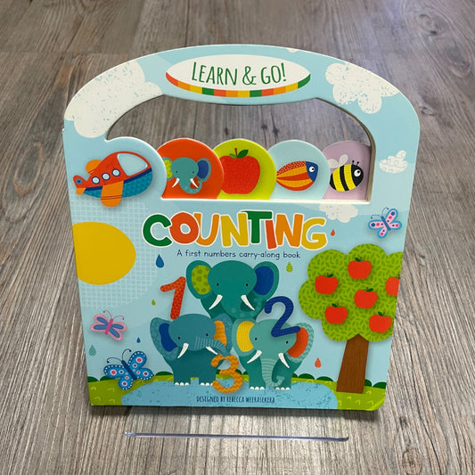Multi Colour  Learn & Go! Counting, Boardbook