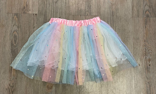 Rainbow Claires Tutu Skirt, 4-6Y