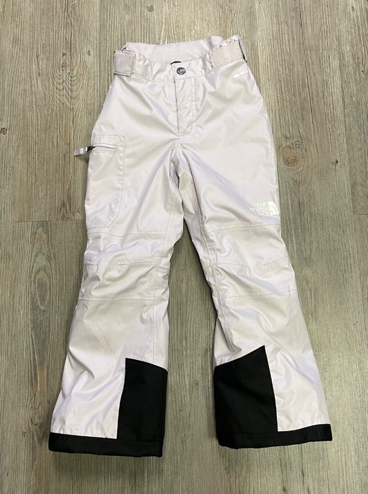 Lavender Northface Snow Pants, 6Y