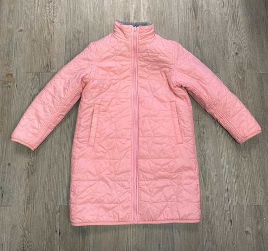 Pink,Grey Eider Reversible Coat, 8-9Y